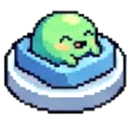 Nubi asleep